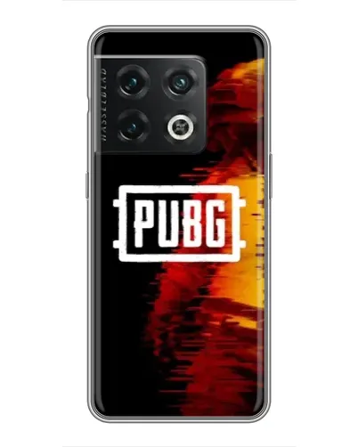 Чехол для OnePlus 10 Pro с картинкой «Яркий логотип PUBG»
