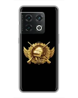Чехол для OnePlus 10 Pro с картинкой «PUBG — оранжевый градиент» Чехол для OnePlus 10 Pro с картинкой «PUBG — оранжевый градиент»