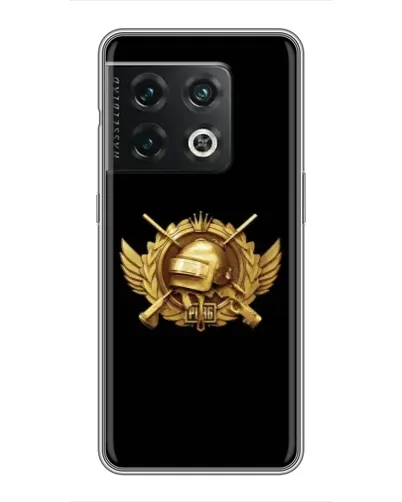 Чехол для OnePlus 10 Pro с картинкой «PUBG — оранжевый градиент»
