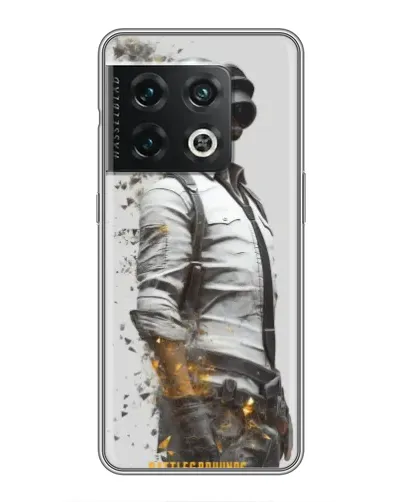 Чехол для OnePlus 10 Pro с картинкой «PUBG — боец в пыли»