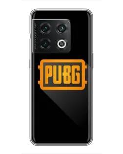 Чехол для OnePlus 10 Pro с картинкой «PUBG — рамка лого»