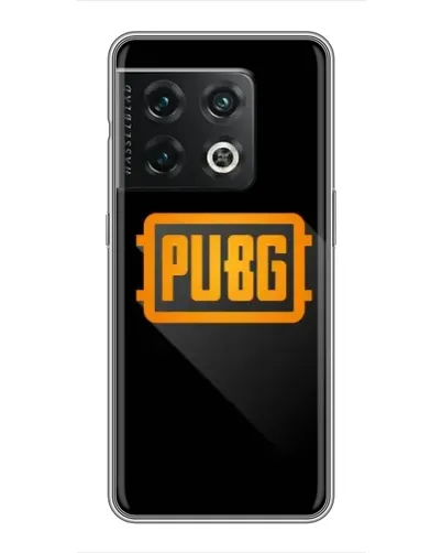 Чехол для OnePlus 10 Pro с картинкой «PUBG — рамка лого»