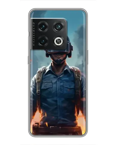 Чехол для OnePlus 10 Pro с картинкой «PUBG — реалистичный герой»