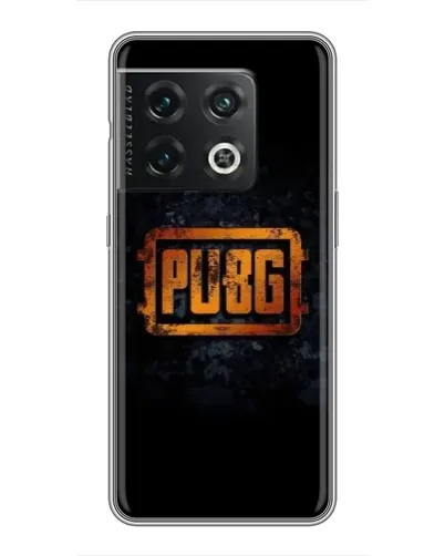 Чехол для OnePlus 10 Pro с картинкой «PUBG — золотой логотип»