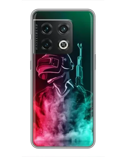 Чехол для OnePlus 10 Pro с картинкой «PUBG — огненный воин»