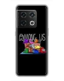 Чохол для OnePlus 10 Pro з картинкою «Логотип Among Us» Чохол для OnePlus 10 Pro з картинкою «Логотип Among Us»