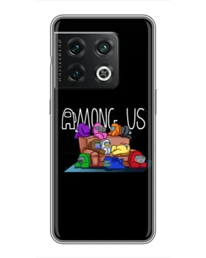 Чехол для OnePlus 10 Pro с картинкой «Логотип Among Us»