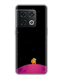 Чехол для OnePlus 10 Pro с картинкой «Одинокий герой на планете» Чехол для OnePlus 10 Pro с картинкой «Одинокий герой на планете»