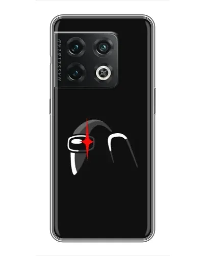Чехол для OnePlus 10 Pro с картинкой «Among Us шлем»