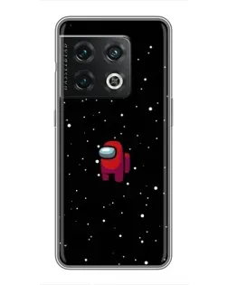 Чехол для OnePlus 10 Pro с картинкой «Красный Among Us»
