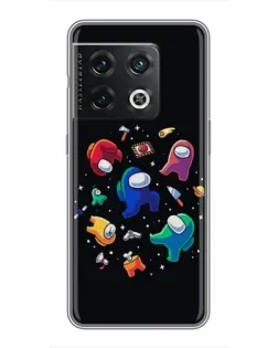 Чехол для OnePlus 10 Pro с картинкой «Among Us космос»