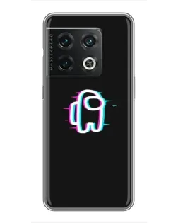 Чехол для OnePlus 10 Pro с картинкой «Among Us неон»