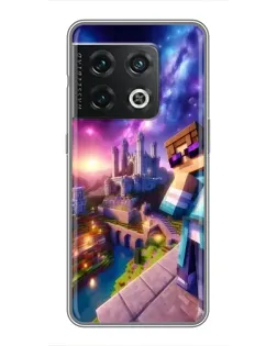 Чехол для OnePlus 10 Pro с картинкой «Стив и космос» Чехол для OnePlus 10 Pro с картинкой «Стив и космос»