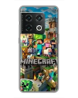 Чехол для OnePlus 10 Pro с картинкой «Замок Minecraft» Чехол для OnePlus 10 Pro с картинкой «Замок Minecraft»