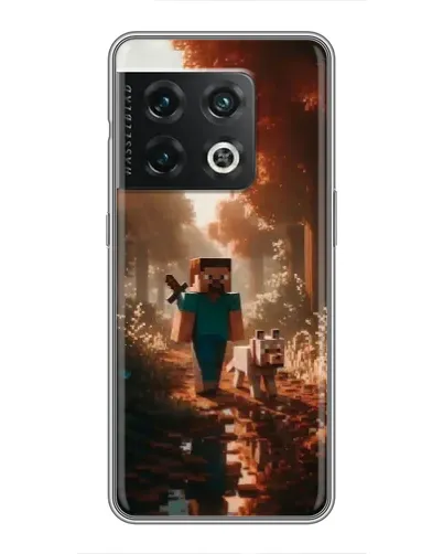 Чехол для OnePlus 10 Pro с картинкой «Стив в лесу»