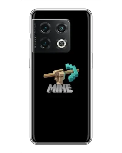Чехол для OnePlus 10 Pro с картинкой «Алмазная кирка»