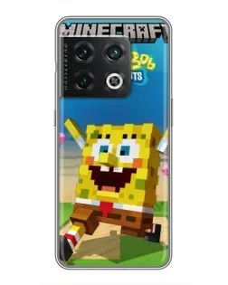 Чохол для OnePlus 10 Pro з картинкою «Губка Боб Minecraft» Чохол для OnePlus 10 Pro з картинкою «Губка Боб Minecraft»