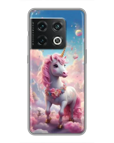 Чехол для OnePlus 10 Pro с картинкой «Единорог среди облаков» Чехол для OnePlus 10 Pro с картинкой «Единорог среди облаков»
