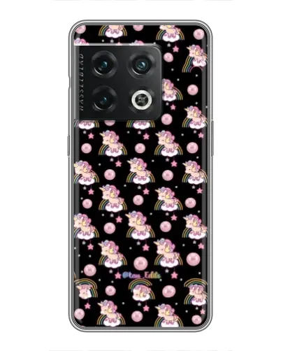 Чехол для OnePlus 10 Pro с картинкой «Magic Unicorn паттерн» Чехол для OnePlus 10 Pro с картинкой «Magic Unicorn паттерн»