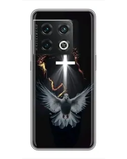 Чехол для OnePlus 10 Pro с картинкой «Голубь и Свет»