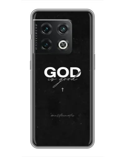 Чехол для OnePlus 10 Pro с картинкой «GOD — Бог над всем»