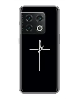 Чехол для OnePlus 10 Pro с картинкой «Тонкий крест»