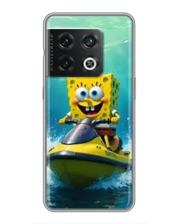 Чохол для OnePlus 10 Pro з картинкою «Спанч Боб на гідроциклі» Чохол для OnePlus 10 Pro з картинкою «Спанч Боб на гідроциклі»