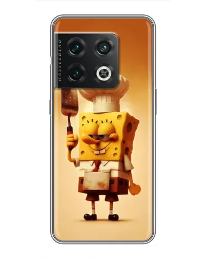 Чехол для OnePlus 10 Pro с картинкой «Губка Боб повар»
