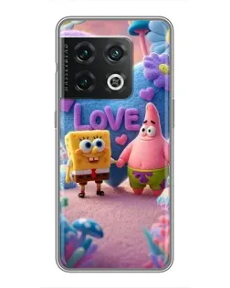 Чехол для OnePlus 10 Pro с картинкой «Губка Боб Патрик»