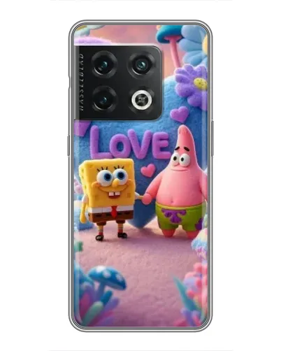 Чехол для OnePlus 10 Pro с картинкой «Губка Боб Патрик»