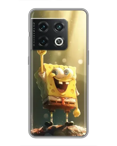 Чехол для OnePlus 10 Pro с картинкой «Сияющий Спанч Боб»