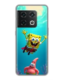 Чехол для OnePlus 10 Pro с картинкой «Спанч Боб под водой» Чехол для OnePlus 10 Pro с картинкой «Спанч Боб под водой»