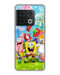 Чехол для OnePlus 10 Pro с картинкой «Губка Боб и друзья» Чехол для OnePlus 10 Pro с картинкой «Губка Боб и друзья»