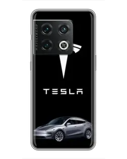 Чохол для OnePlus 10 Pro з картинкою «Tesla Model Y»