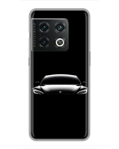 Чохол для OnePlus 10 Pro з картинкою «Фари Tesla Night»