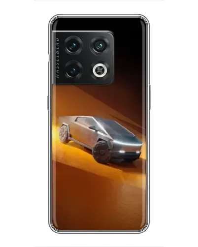 Чохол для OnePlus 10 Pro з картинкою «Cybertruck у пустелі»