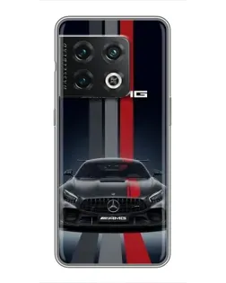 Чохол для OnePlus 10 Pro з картинкою «Mercedes — білий карбон» Чохол для OnePlus 10 Pro з картинкою «Mercedes — білий карбон»