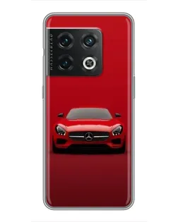 Чохол для OnePlus 10 Pro з картинкою «Червоний Mercedes AMG»