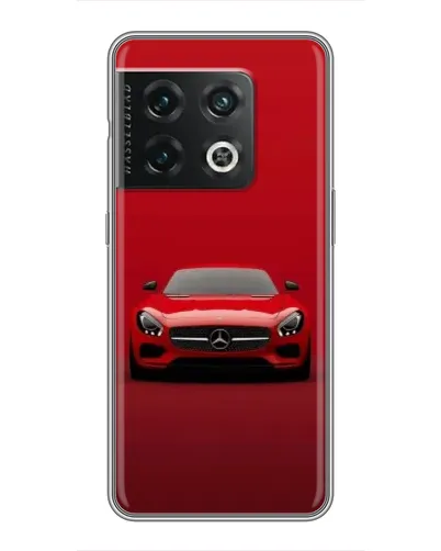 Чохол для OnePlus 10 Pro з картинкою «Червоний Mercedes AMG»