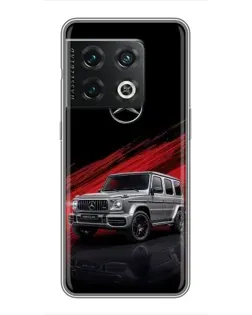 Чохол для OnePlus 10 Pro з картинкою «Mercedes G-Class червоний»