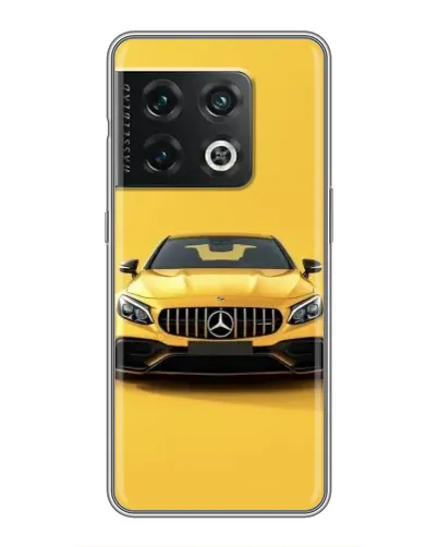 Чохол для OnePlus 10 Pro з картинкою «Жовтий Mercedes GT»