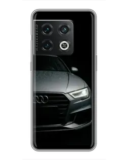 Чехол для OnePlus 10 Pro с картинкой «Audi — детализация кузова»