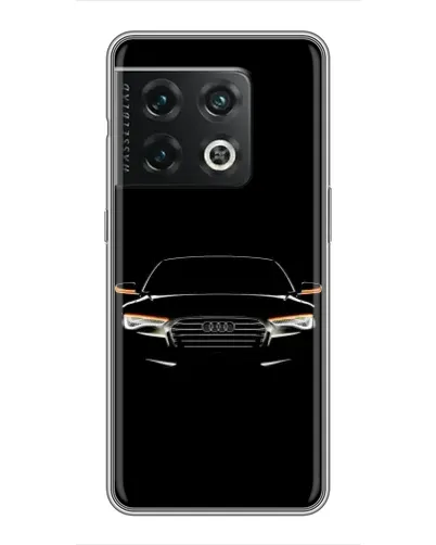 Чехол для OnePlus 10 Pro с картинкой «Audi — ночной контур»