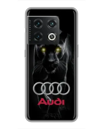 Чехол для OnePlus 10 Pro с картинкой «Пантера и Audi»