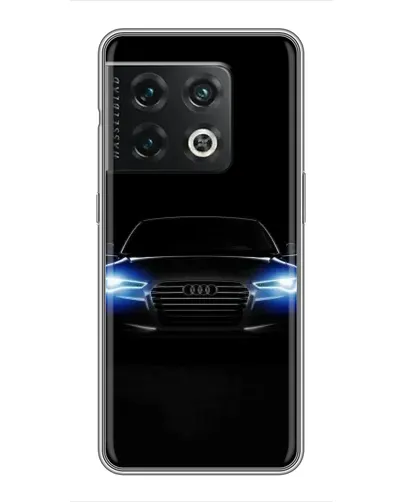 Чехол для OnePlus 10 Pro с картинкой «Audi в неоне»