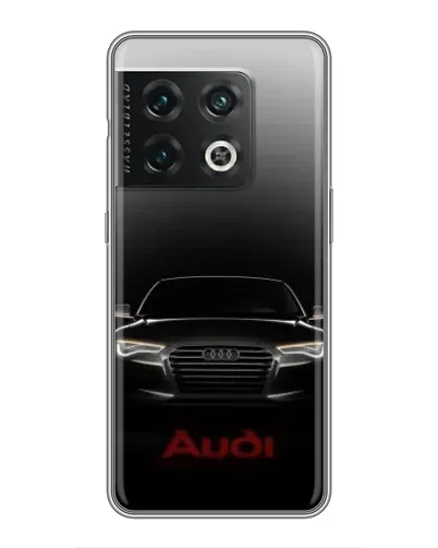 Чехол для OnePlus 10 Pro с картинкой «Audi — градиентный контур»