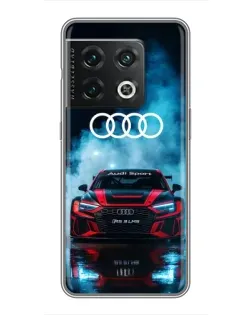 Чехол для OnePlus 10 Pro с картинкой «Audi Sport — неон»