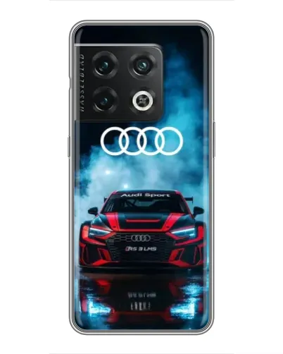 Чехол для OnePlus 10 Pro с картинкой «Audi Sport — неон»