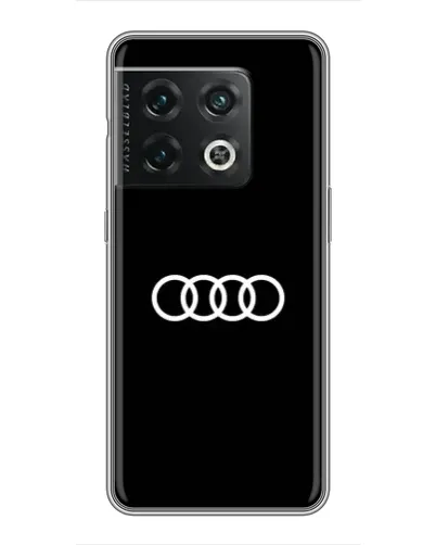 Чехол для OnePlus 10 Pro с картинкой «Audi White Logo»