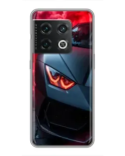 Чехол для OnePlus 10 Pro с картинкой «Lamborghini красное сияние» Чехол для OnePlus 10 Pro с картинкой «Lamborghini красное сияние»
